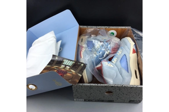 JSP X ICE AIR BLUE 5 JORDAN TROPHY ROOM CI1899-400 CI1899-400 0104